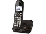 Panasonic KX-TGC460GB - Telefono Cordless - Segreteria Telefonica Con Id Chiamante - Nero (KX-TGC460GB)