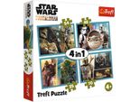 Trefl Puzzle Mandalorian E Il Suo Mondo 4In1 (35,48,54,70 Pezzi)