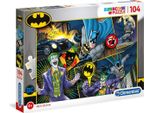 Clementoni - Puzzle Batman Dc Comics 104 Elementy | Oficjalny Produkt Premium