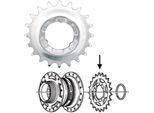 Pignone A Innesto Shimano Nexus 1/2X3/32, 21 Denti, Argento