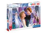 Clementoni - Puzzle Disney Frozen 2, 180 ElementóW, Edukacyjne UkłAdanki Dla Dzieci