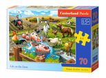 Castorland Puzzle Vita Da Fattoria 70 Pezzi