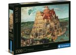 Puzzle Artistico 1500 Pezzi: La Torre Di Bruegel Clementoni