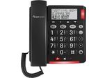 Audioline Amplicomms Bigtel 48 Plus - Telefon Mit Schnur - Dunkelgrau (ATL1423891)
