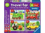 Ravensburger Il Mio Primo Puzzle: Veicoli 4In1 (2,3,4,5 Pezzi)