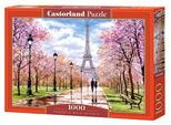 Castorland Puzzle 1000 Pezzi Passeggiata Romantica A Parigi 68X47Cm