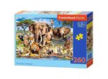 Castorland Puzzle Animali Della Savana 260 Pezzi