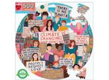 Eeboo Puzzle Rotondo Proteggere Il Clima Del Nostro Pianeta 500 Pezzi