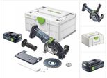 Festool DSC-AGC 18-125 Fh Eb-Basic 18 V 125 Mm Sistema Di Taglio A Mano Libera Senza Spazzole + 1X Batteria 3,0 Ah + Systainer - Senza Caricabatterie