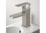 Zmh Rubinetto Alta Pressione Acqua Fredda Rubinetto In Acciaio Inox Rubinetto Acqua Fredda Rubinetto Tirare Maniglia Rubinetto Bagno