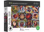 Trefl Puzzle Uft Magia Cosmica: Segni Dello Zodiaco 1000 Pezzi