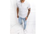 Dstreet Polo Da Uomo Blaine Grigio Chiaro Xl