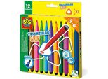 Pennarelli Triangolari Ses 12 Colori 14696 46962