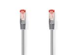 Cavo Di Rete CAT6 | RJ45 Maschio | RJ45 Maschio | S/Ftp | 1,00 | Rotondo | Lszh | Grigio | Etichetta