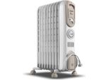 Delonghi V550918T Radiatore A Olio 1800 Watt, 3 Impostazioni Di Calore