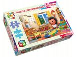 Multigra Puzzle Di Osservazione Con Riccio Per Bambini 60 Pezzi 05105