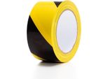 Nastro Per Marcatura In Pvc 5 Cm X 33 M - Nero/Giallo
