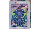 Heye Puzzle.Gatto Strega, Sogno.1000 Heye Nuovo