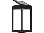 Suzzara Lampada Solare - L14 X H25 X AL14 Cm - Nero - 6,5W Incl. - IP44