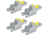 Rapesco® 1549 4 Rapesco® Ersatzhalter FüR Lochpfeifen FüR Registraturlocher
