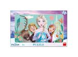Puzzle Dino Regno Di Ghiaccio: La Famiglia 15 Pezzi