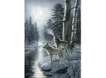 Cobble Hill Puzzle Wö Lfe Um Midnight 1000 Pezzi