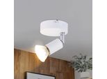 Zmh Led Faretto Da Soffitto Orientabile GU10 Bianco Faretto Da Soffitto 1 Fiamma Applique Bagno Lampada Da Soffitto Cucina Corridoio Camera Da Letto Lampadina Inclusa