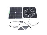 Ventilatore Di Scarico Solare Da 100W, 13,5 Pollici, Ventilatore Solare, Ventilatore Alimentato Da Pannello Solare Per Cani/Pollaio, Serra, Camper