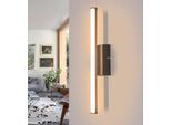 Zmh Lampada Da Parete Per Interni Lampada Da Parete Moderna A Led Nera 6W Illuminazione Da Parete Illuminazione Corridoio Onde Design 3000K Luce Bianca Calda Lampada Da Parete