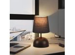 Zmh Lampada Da Tavolo Con Cavo - Lampada Da Tavolo Nera Piccola Lampada Da Notte Lampada Da Letto In Tessuto Lampada Da Letto Design Moderno Lampada Da Scrivania Per Soggiorno Ufficio Tavolo Da Letto Finestra Hotel
