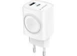 Gembird Gembird TA-UC-PDQCW20-01-W Mobile Device Charger Universal White Ac Fast Charging Indoor