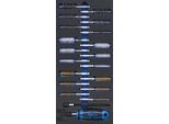 Bgs Carrello Da Officina 1/3: Assortimento Di Spazzole Da 20 Pezzi - 4043