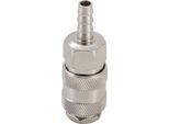 Bgs 3226-1 Attacco Rapido Per Aria Compressa Con Tubo Flessibile Da 8 Mm