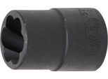 Bgs Chiave A Bussola A Profilo Elicoidale / Estrattore Di Viti Con Attacco Quadro 12,5 Mm (1/2") Sw 15 Mm - 5266-15"