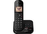 Panasonic KX-TGC420G - Telefono Cordless - Segreteria Telefonica Con Id Chiamante - Dect - Nero (KX-TGC420GB)
