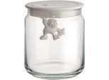 Alessi Gianni Vaso Da Cucina In Vetro Bianco Piccolo