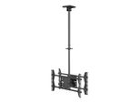 Equip 650370 Equip Montaggio A Soffitto 39"-75""/40Kg 2TFT 2 Snodi Inclinazione Bw"