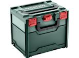 Metabo 626888000 Cassetta Per Minuteria/Attrezzi Valigetta Per Attrezzi Stirene Acrilonitrile Butadiene (Abs) Verde - Rosso (626888000)