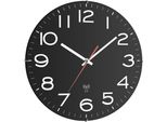 Orologio Da Parete Radiocomandato Tfa A Batteria 31 Cm Nero