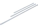 Bgs Diy 92236 | Set Di Prolunghe | 3 Pezzi | 10 Mm (3/8") | 375/450 / 600 Mm | Cromato, Finitura A Specchio"