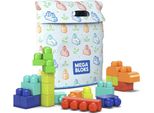 Borsa Per Costruzioni Mega Bloks Per Bambini In Età Prescolare Con Blocchi Da Costruzione Realizzati Con Materie Prime Di Origine Vegetale