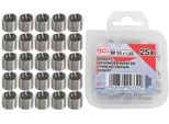 Bgs Inserti Filettati Di Ricambio M10 X 1,25 Mm, 25 Pezzi.