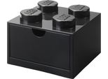 Lego 40201733 Cassettiera Lego Desk Drawer 4, 1 Cassetto, Nero
