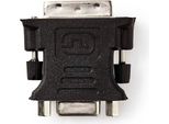 Adattatore Dvi | DVI-I 24+5-Pin Maschio | Vga Femmina 15P | Nichelato | Diritto | Pvc | Nero | Scatola