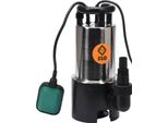 Pompa Sommersa Per Acque Sporche 1100W, 20000 L/H, Con Interruttore A Galleggiante