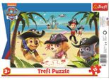 Trefl Trefl Paw Patrol Puzzle In Frame, 15 Pcs
