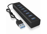 Raidsonic 60819 Raidsonic Icy Box IB-HUB1700-U3 Hub Usb 3.0 A 7 Porte