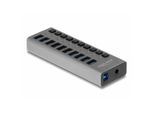 Delock 63670 Delock Externer Superspeed Usb Hub Mit 10 Ports + Schalter