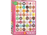 Puzzle Da 1000 Pezzi - Puzzle - Ciambelle - Collezione Di Dolci + Accessori Per Puzzle