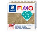 Fimo 8010-112 Argilla Da Modellare Fimo Effect, Indurimento A Forno, Oro-Glitter, 57 G